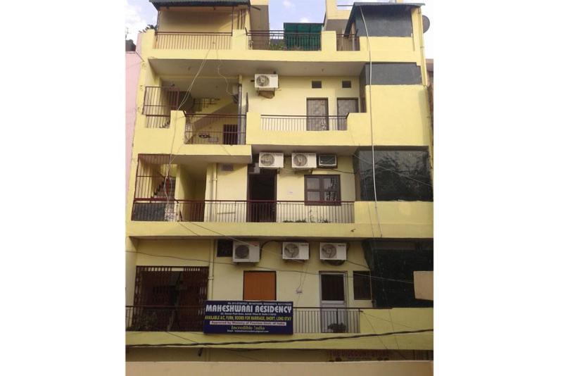 Maheshwari Residency Hotell New Delhi Exteriör bild